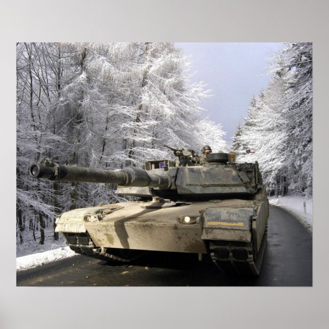 Poster M1 Abrams (Devant)