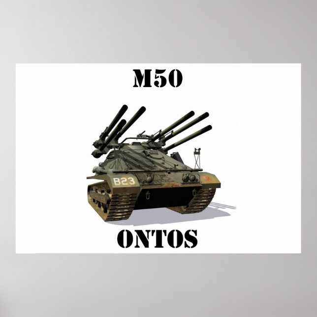 Poster M50 Ontos (Devant)