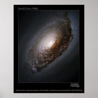 Poster M65 "Black Eye Galaxy"