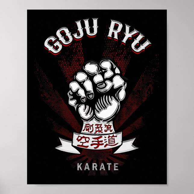 Poster M Dam Goju Ryu Karate - Uni-adultes (Devant)