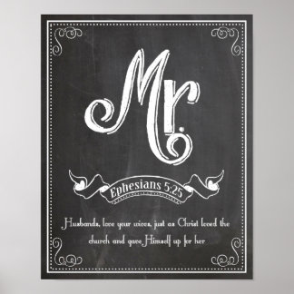 Poster M. de la série Ephésiens M et Mme 5:25