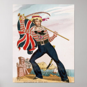 Poster M. E.F. Saville comme "Union Jack"