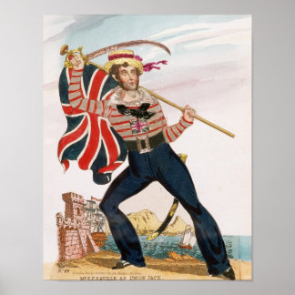 Poster M. E.F. Saville comme "Union Jack"