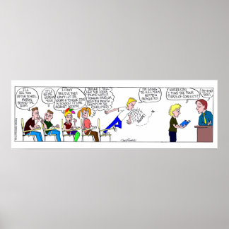 Poster M. Fitz - Bande de conflits