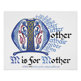 Poster "M is for Mother"