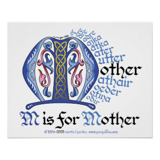 Poster "M is for Mother"