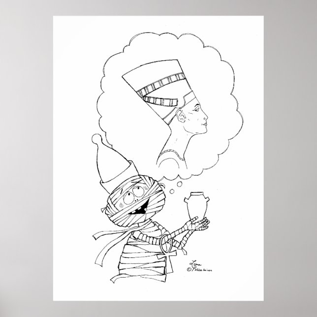 Poster M. Mummific dans l'amour (Devant)