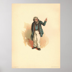 Poster M. Peggotty par Kyd - David Copperfield de Dickens