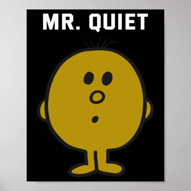 Poster M. Quiet Design (Devant)