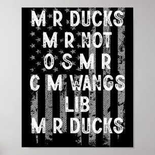 Poster M R Canards M R Pas O S M R Cm Wangs Lib M R Canar