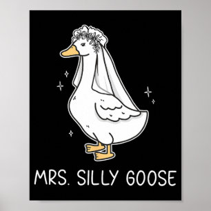 Poster M. Silly Goose Et Mme. Silly Goose Couple Matchi