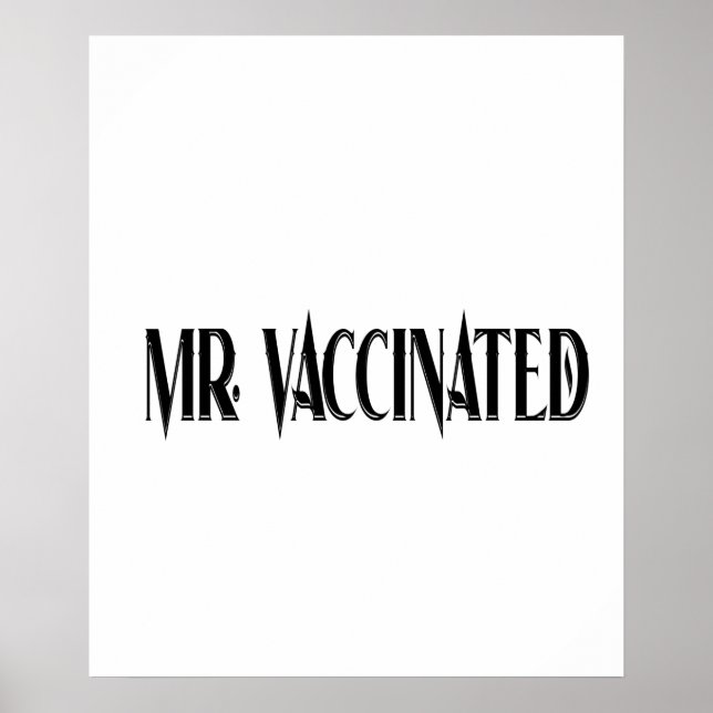 Poster M. Vacciné (Devant)