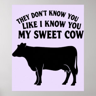 Poster Ma Douce Vache