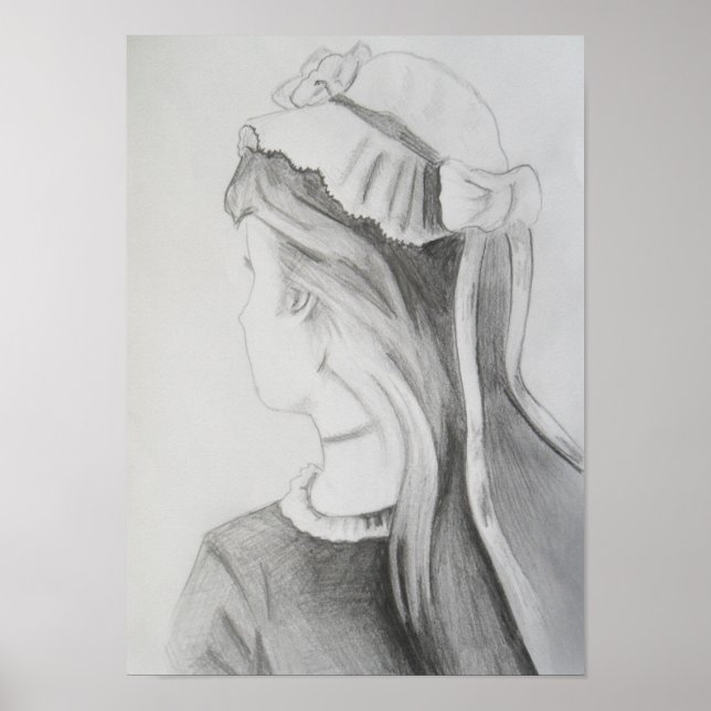 Poster Ma femme et ma belle-mère illusion optique (Devant)