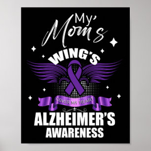 Poster Ma mère ailes Couvrir Mon Coeur Ange Ciel Heimerhe