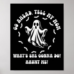 Poster Ma Mère Dit Qu'Elle Est Morte Fatiguée Maintenant 