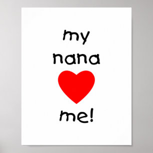 Poster ma nana m'aime