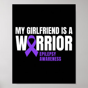 Poster Ma petite amie est une purpe de sensibilisation à 