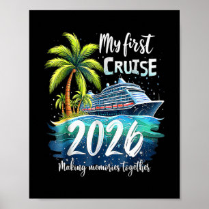 Poster Ma première croisière 2026 Drôle de première fois