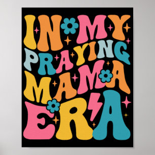 Poster Ma prière Mama Era Christian Jésus maman maman mam