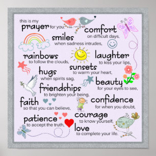 Poster Ma Prière Pour Vous