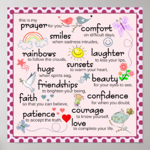 Poster Ma Prière Pour Vous