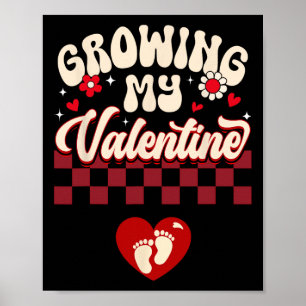 Poster Ma Saint-Valentin qui grandit Nouvelle maman Saint