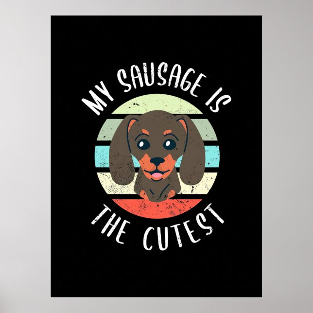 Poster Ma Saucisse Est La Plus Cutte (Devant)