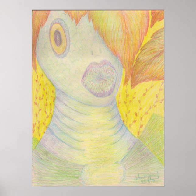 Poster "Ma Sirène" (Devant)