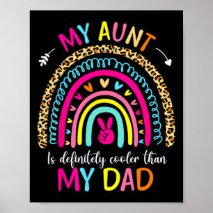 Poster Ma Tante Est Certainement Glacière Que Mon Papa Ki