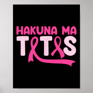 Poster Ma Tatas Soutien à la sensibilisation au cancer du
