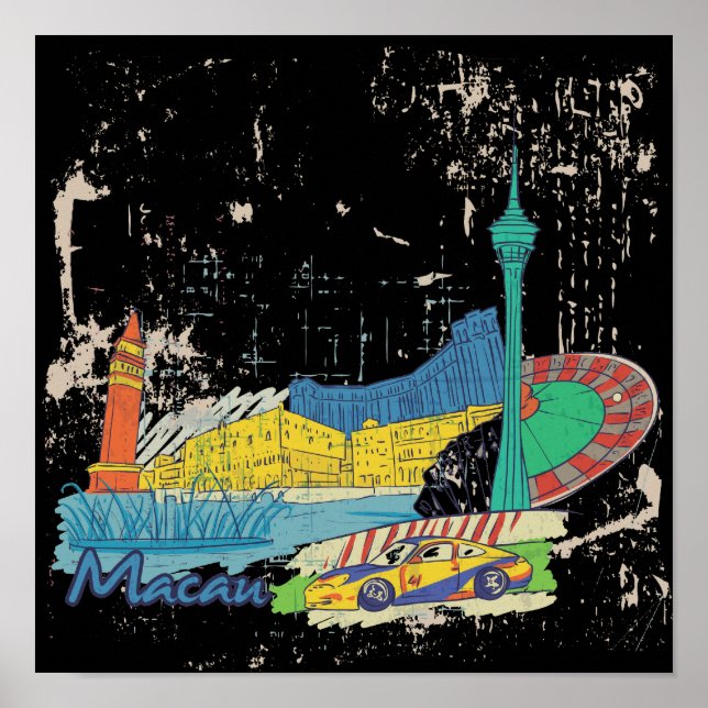 Poster Macao (Devant)