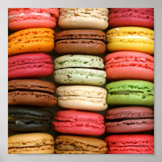 Poster Macarons