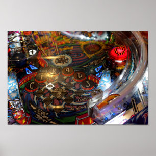 Poster Machine à Pinball