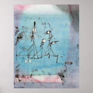 Poster Machine à Twitter Paul Klee