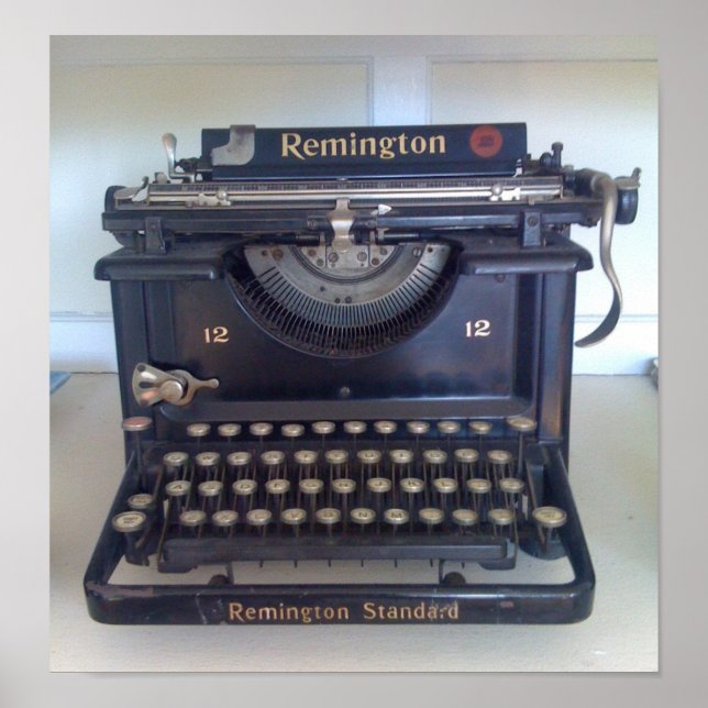 Poster machine ancienne (Devant)