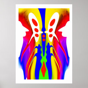 Poster Machine art alien Imaginaire