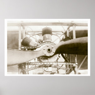 Poster Machine de vol merveilleuse