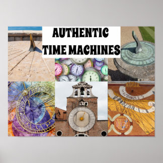 Poster Machines à Temps Authentiques