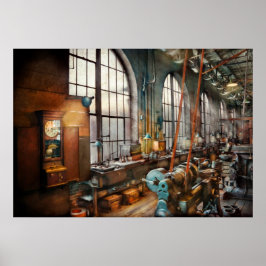 Poster Machiniste - De retour dans les jours d'hier