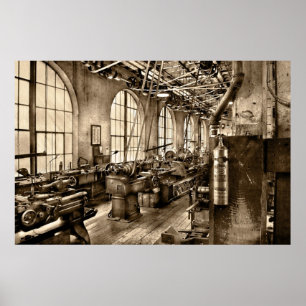 Poster Machiniste - Sécurité d'abord