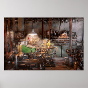 Poster Machiniste - Tout commence avec un Journeyman