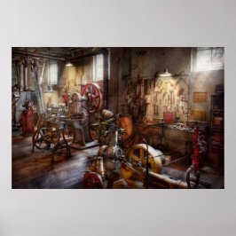 Poster Machiniste - Une salle pleine de souvenirs