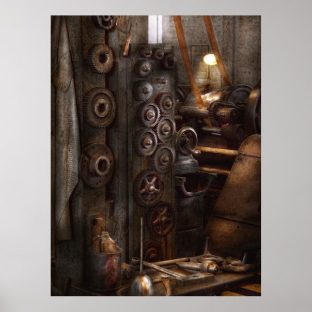 Poster Machiniste - Vous avez du bon matériel là-bas (Devant)