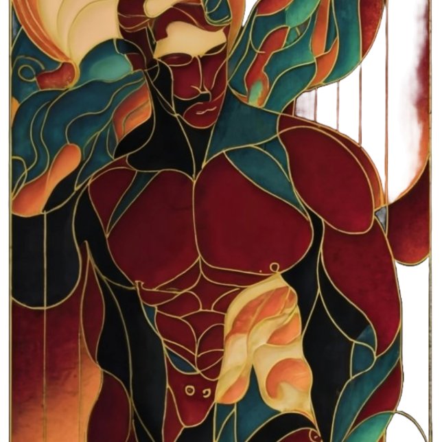 Poster macho homme pure illustration art (Créateur téléchargé)