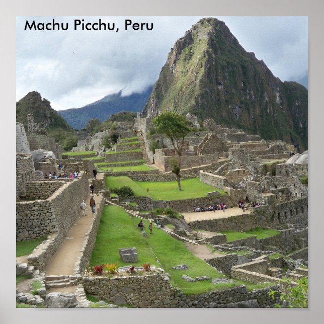 Poster Machu Picchu (Devant)