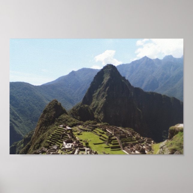 Poster Machu Picchu (Devant)