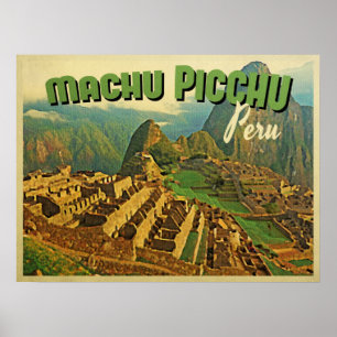 Poster Machu Picchu