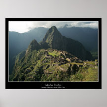 Poster Machu Picchu - 7 Merveilles du monde