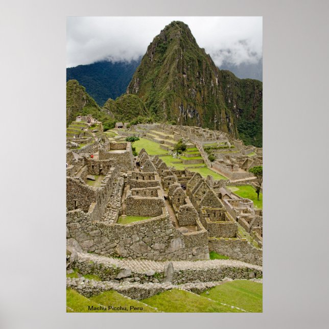 Poster Machu Picchu, Pérou (Devant)